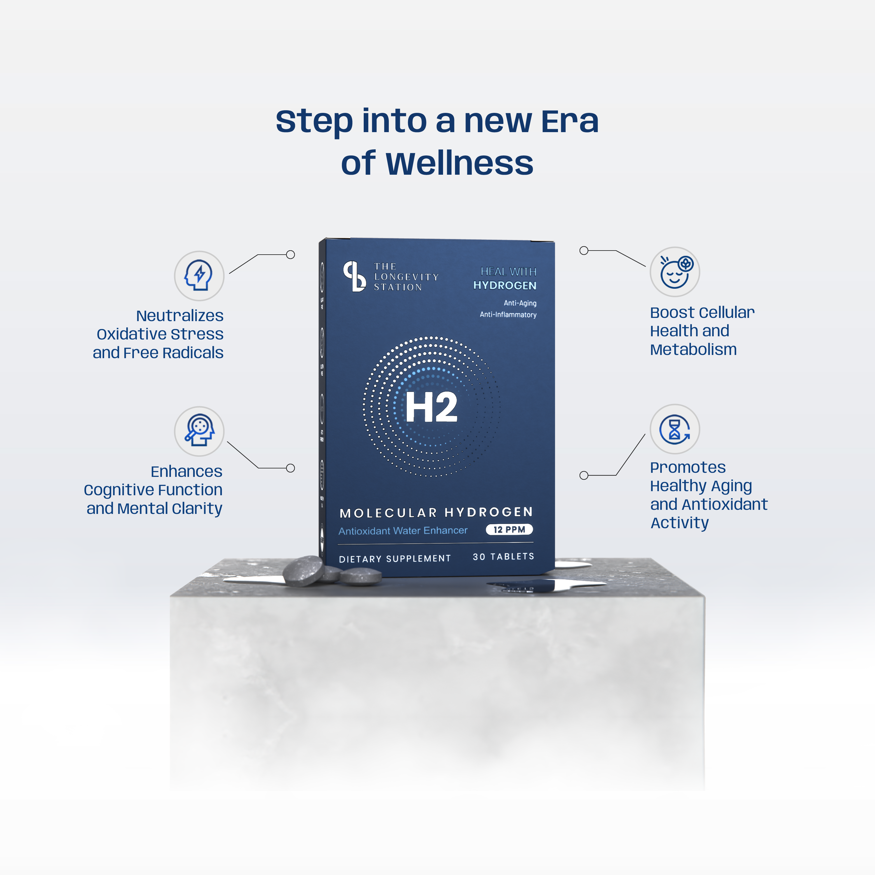 Molecular Hydrogen Tablets