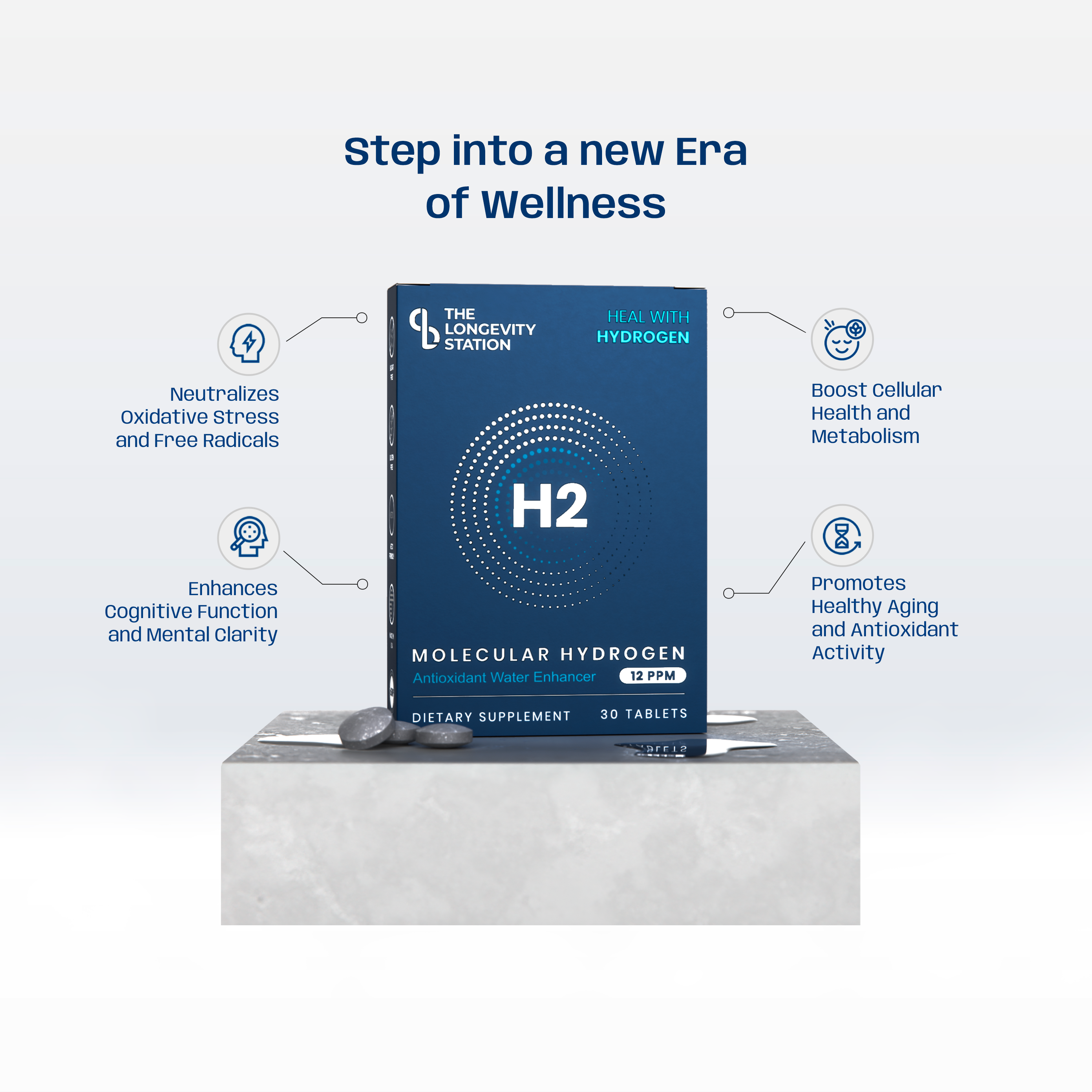 Molecular Hydrogen Tablets